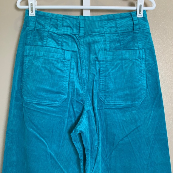 Anthropologie The Colette Cropped Wide-Leg Corduroy Pants by Maeve - Picture 14 of 16